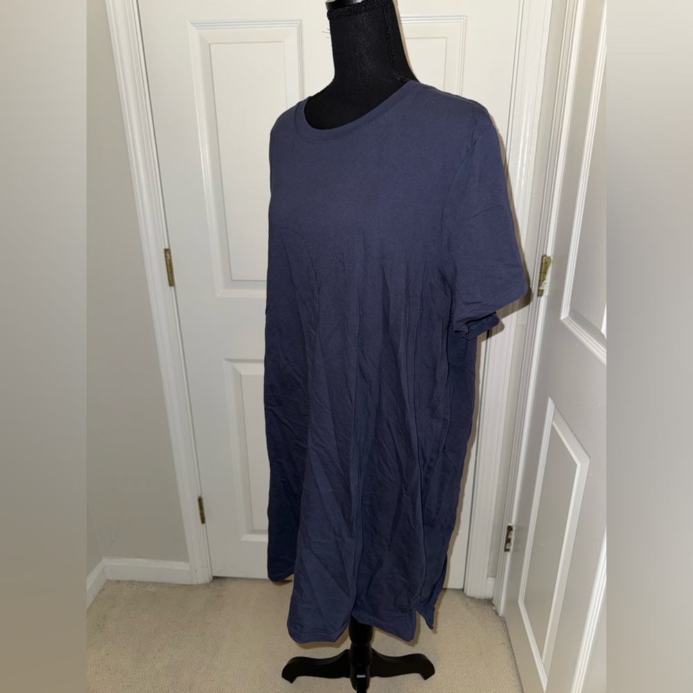 💕 Old Navy, Navy Blue TShirt Dress Size XXL